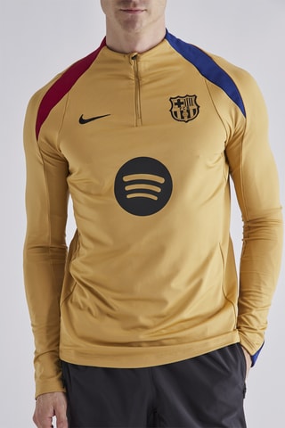 T-shirt d’entraînement de football FC Barcelona - Moutarde - Nike