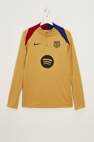 T-shirt d’entraînement de football FC Barcelona - Moutarde - Nike