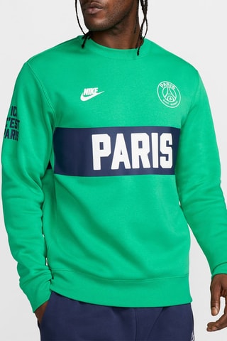 Sweat polaire de football Paris Saint-Germain - Vert - Nike
