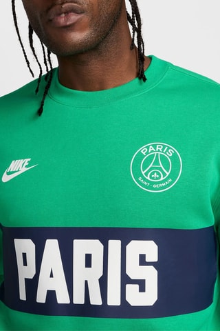 Sweat polaire de football Paris Saint-Germain - Vert - Nike