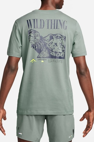 T-shirt de running - Kaki - Nike