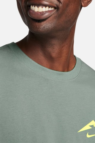 T-shirt de running - Kaki - Nike