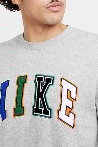 Sweat polaire - Gris chiné - Nike