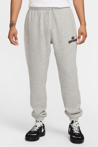 Pantalon polaire - Gris chiné - Nike
