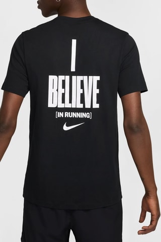 T-shirt de running - Noir - Nike