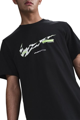 T-shirt de running - Noir - Nike