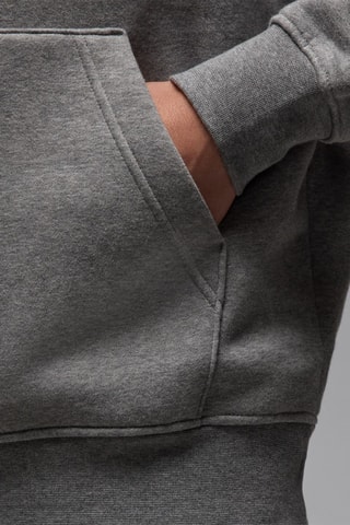 Sweat polaire à capuche - Gris clair et noir - Jordan