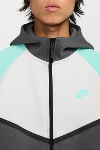Sweat polaire à capuche - Gris - Nike