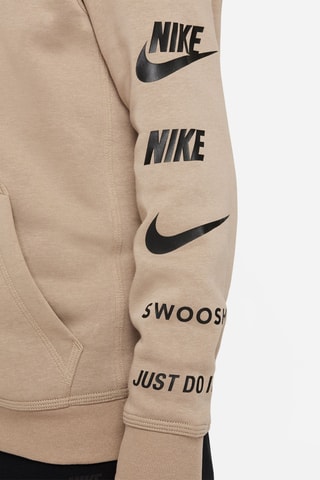 Sweat polaire à capuche - Kaki - Nike
