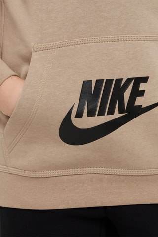 Sweat polaire à capuche - Kaki - Nike