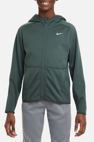 Sweat polaire à capuche - Vert - Nike