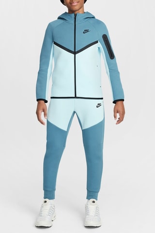 Sweat polaire à capuche - Bleu pétrole - Nike