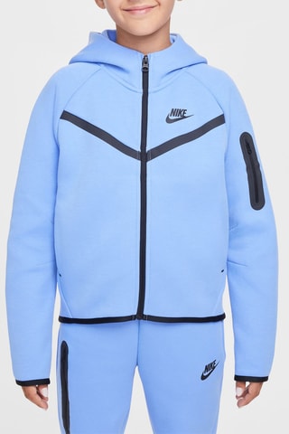 Sweat polaire Nike Sportswear Tech Fleece - Ciel - Nike