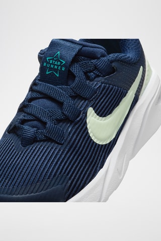 Nike Star Runner 4 - Bleu marine et blanc - Nike