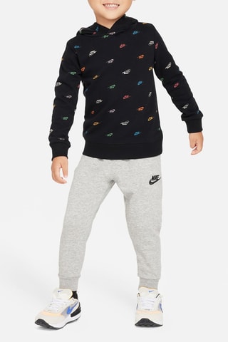Sweat et pantalon d'entrainement - Noir et gris clair chiné - Nike