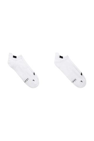 2 paires de chaussettes de running Nike Multiplier - Blanc - Nike