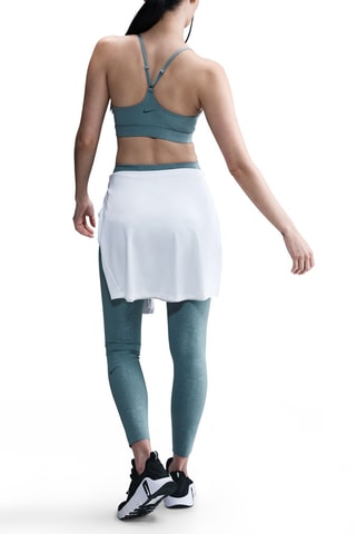 Brassière de fitness push-up - Bleu canard - Nike