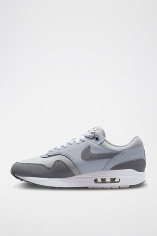 Nike Air Max 1 en cuir - Blanc et gris clair