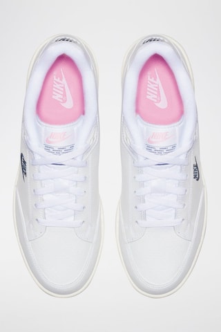 Nike Grandstand II en cuir - Blanc