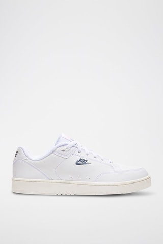 Nike Grandstand II en cuir - Blanc