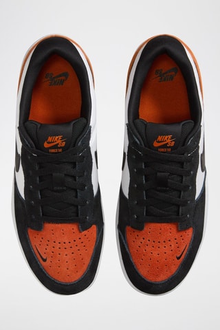 Nike SB Force 58 en nubuck - Blanc