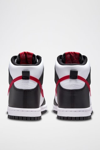 Nike Dunk High en cuir - Blanc