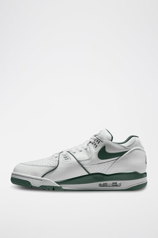 Nike Air Flight '89 Low en cuir - Blanc
