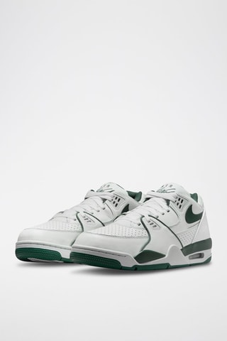 Nike Air Flight '89 Low en cuir - Blanc