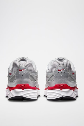 Nike P-6000 en cuir - Argenté et rouge