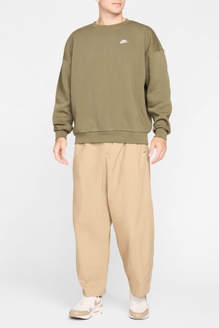 Sweat oversize polaire - Vert olive