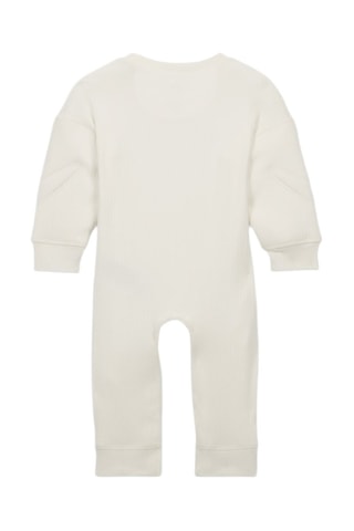 Combinaison en coton biologique - Blanc