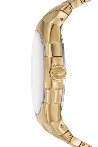 Stalen Quartz Horloge - Goudkleurig