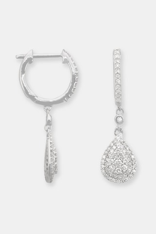 Oorbellen Princesse Stella Witgoud en Diamanten