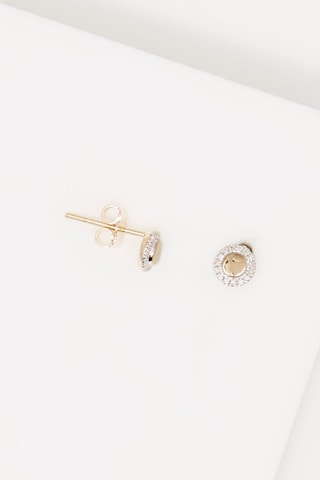Oorbellen Geelgoud en Diamanten