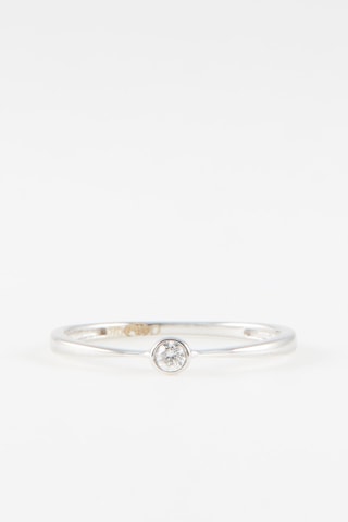 Verlovingsring Clos  
Witgoud en Diamant