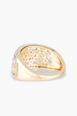 Ring Taygète Geelgoud en Diamanten