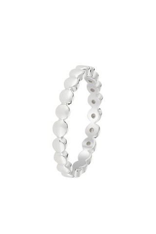 Trouwring Anneau Bubble Witgoud