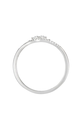 Ring Caresse Witgoud en Diamanten
