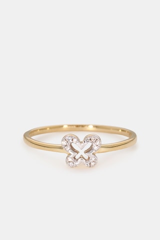 Ring Ariane - Geelgoud en Diamanten