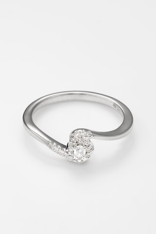 Ring Lobinia Witgoud en Diamanten
