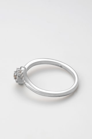 Ring Lobinia Witgoud en Diamanten
