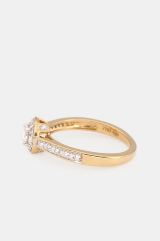 Ring Brillant Somptueux - Geelgoud en Diamanten