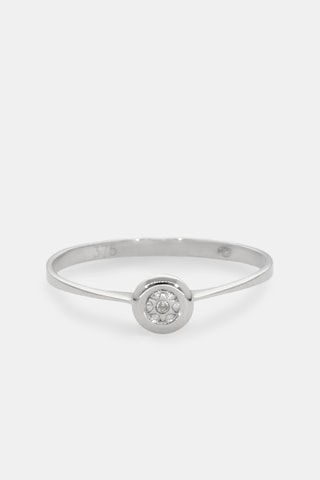 Ring Rond Parfait - Witgoud en Diamant