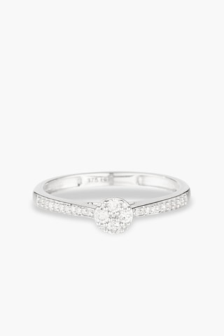 Trouwring Love, always Witgoud en Diamanten