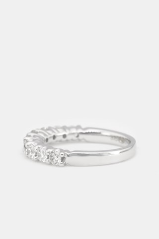 Trouwring Only You  Witgoud en Diamanten