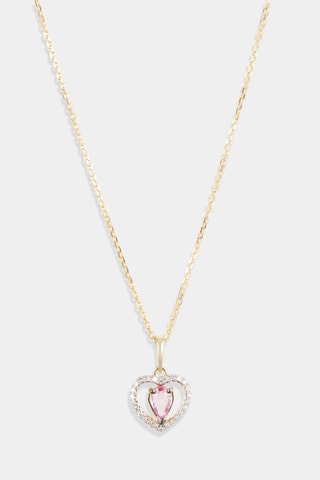 Hanger Taccia Geelgoud, Diamanten en Saffier