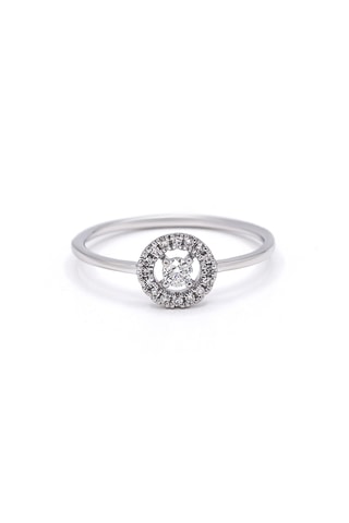 Ring - Witgoud en Diamant