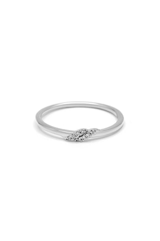Ring - Witgoud en Diamanten
