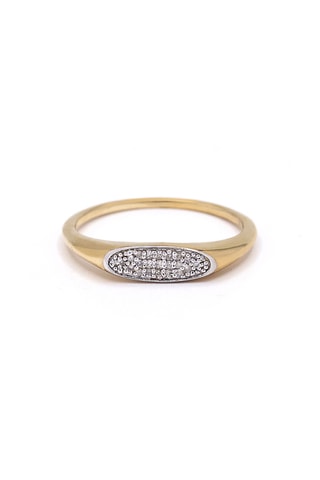 Ring - Geelgoud en Diamanten