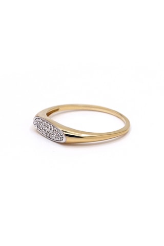 Ring - Geelgoud en Diamanten